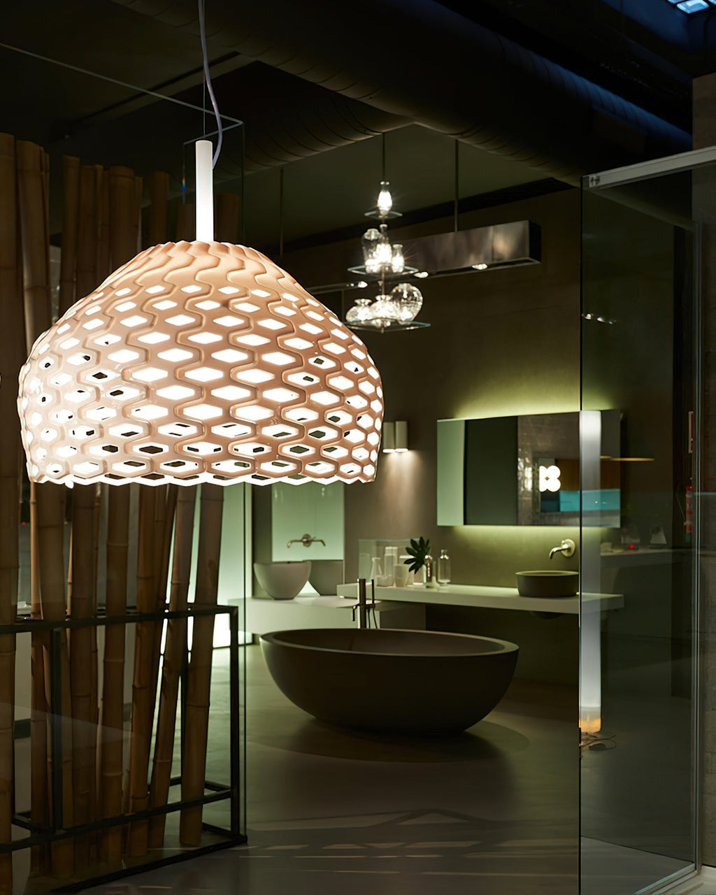 Ilsolion Créativité Individuelle Plastique Pendentif Lampe - Neutralighting