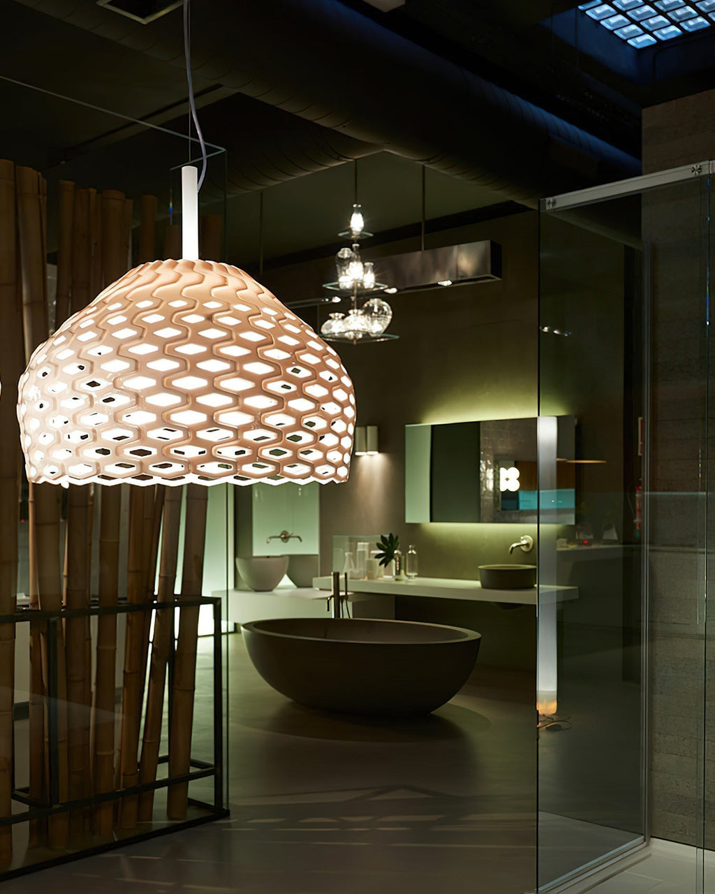 Ilsolion Créativité Individuelle Plastique Pendentif Lampe - Neutralighting