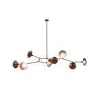 Tinduvyo Chandelier Métal Verre Minimaliste Moderne - Neutralighting