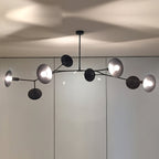 Tinduvyo Chandelier Métal Verre Minimaliste Moderne - Neutralighting