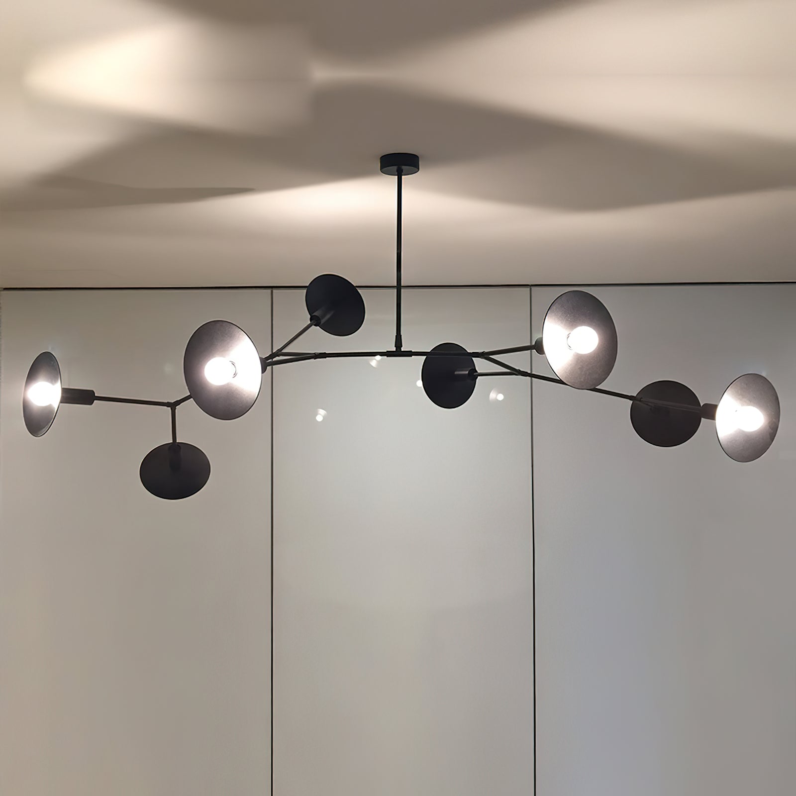 Tinduvyo Chandelier Métal Verre Minimaliste Moderne - Neutralighting