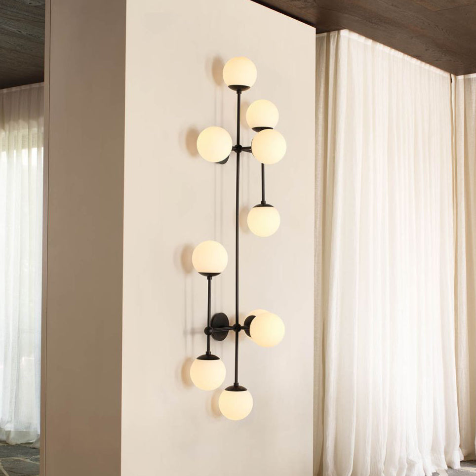 Ulfuvyo Lampe Murale En Verre Et Métal Minimaliste Moderne - Neutralighting