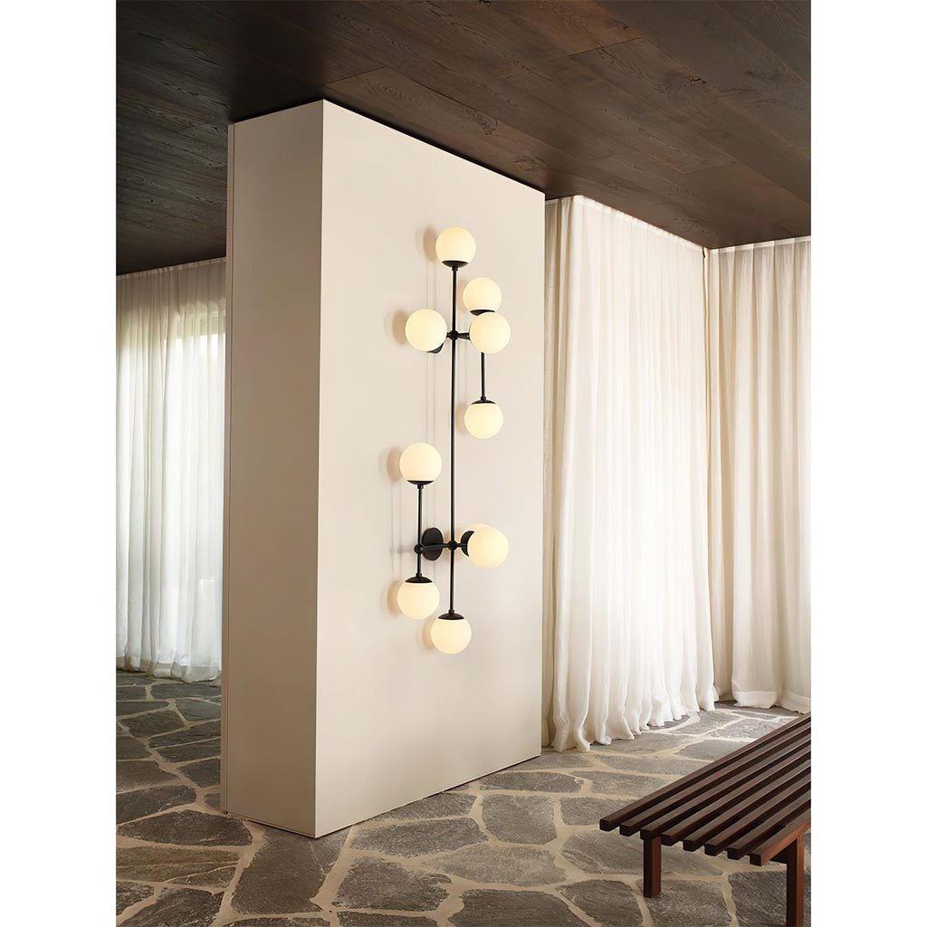 Ulfuvyo Lampe Murale En Verre Et Métal Minimaliste Moderne - Neutralighting