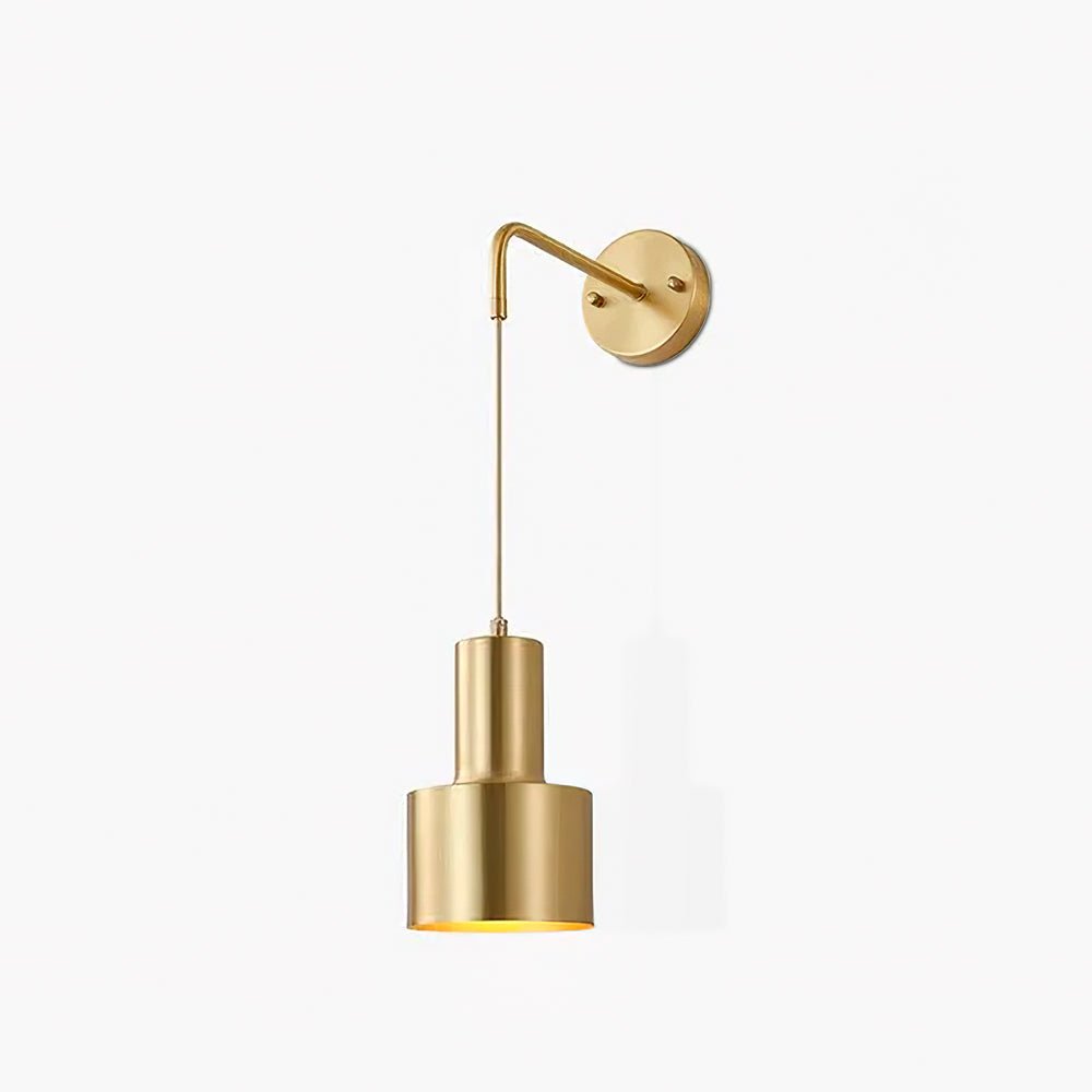 Alvina Applique Murale Moderne Minimaliste en Laiton - Neutralighting