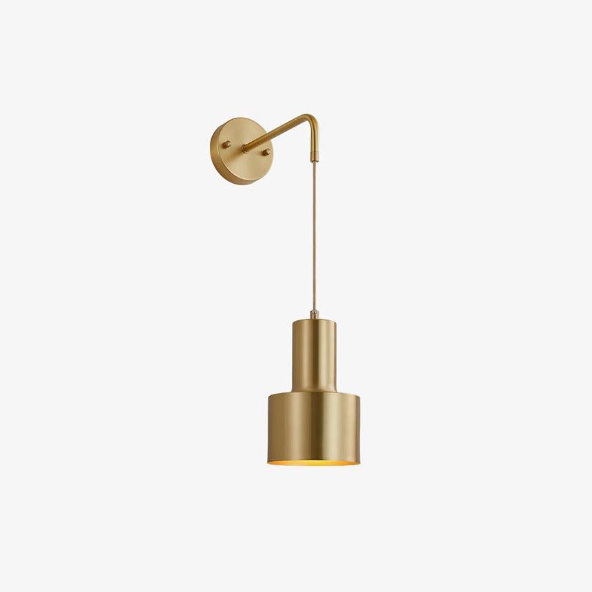 Alvina Applique Murale Moderne Minimaliste en Laiton - Neutralighting