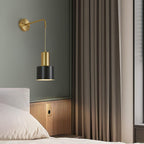 Alvina Applique Murale Moderne Minimaliste en Laiton - Neutralighting