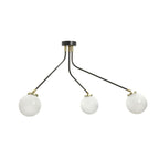 Vatnuvyo Moderne Minimaliste Laiton Métal Verre Plafonnier - Neutralighting