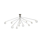 Vatnuvyo Moderne Minimaliste Laiton Métal Verre Plafonnier - Neutralighting