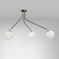 Vatnuvyo Moderne Minimaliste Laiton Métal Verre Plafonnier - Neutralighting