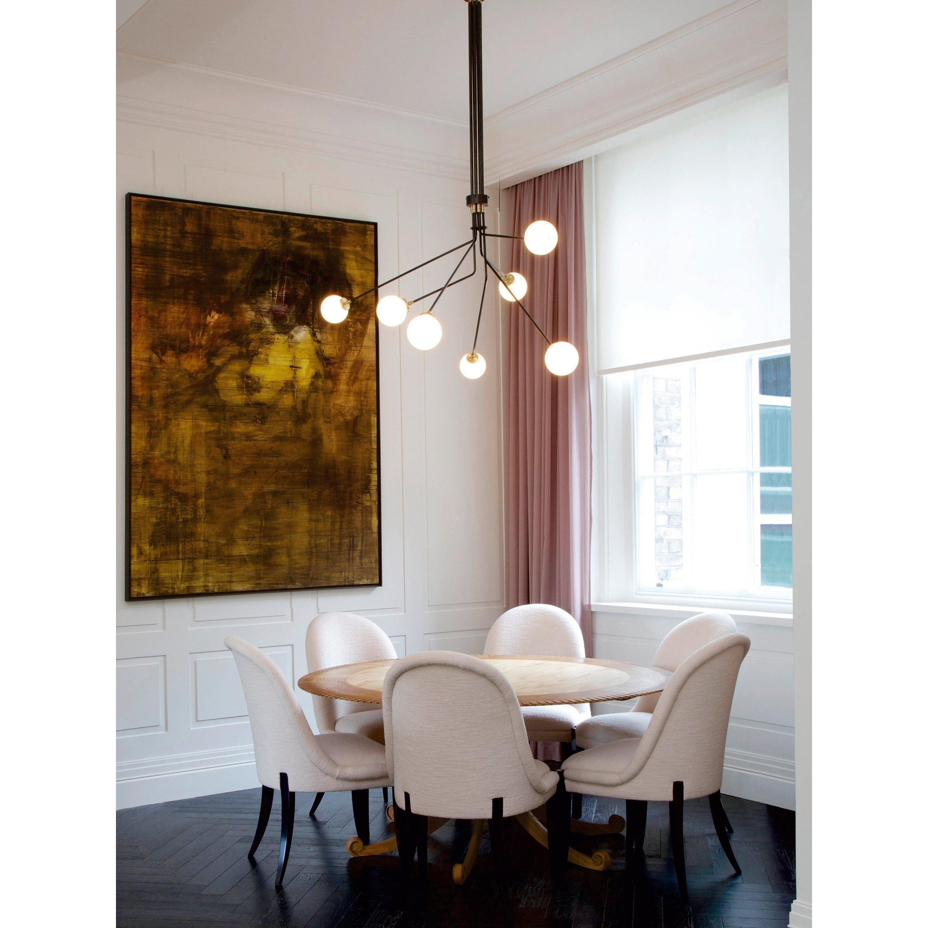 Vatnuvyo Moderne Minimaliste Laiton Métal Verre Plafonnier - Neutralighting