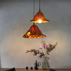 Ritta Art Feuille de Lotus LED Suspension Résine Salle à manger - Neutralighting