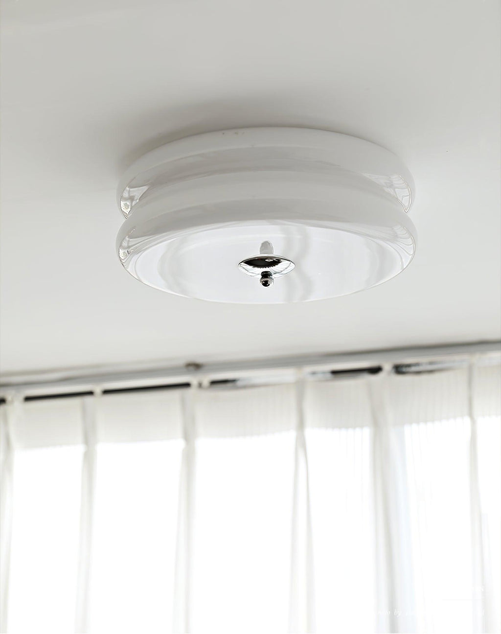 Lustra Plafonnier Art Déco Verre Vintage - Neutralighting