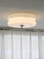 Lustra Plafonnier Art Déco Verre Vintage - Neutralighting