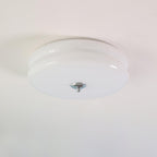Lustra Plafonnier Art Déco Verre Vintage - Neutralighting