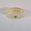 Lustra Plafonnier Art Déco Verre Vintage - Neutralighting
