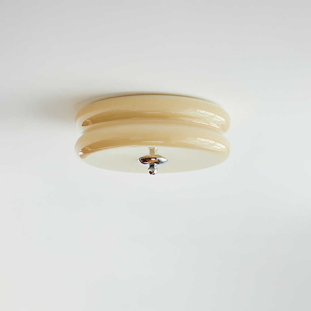 Lustra Plafonnier Art Déco Verre Vintage - Neutralighting