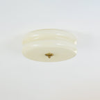 Lustra Plafonnier Art Déco Verre Vintage - Neutralighting