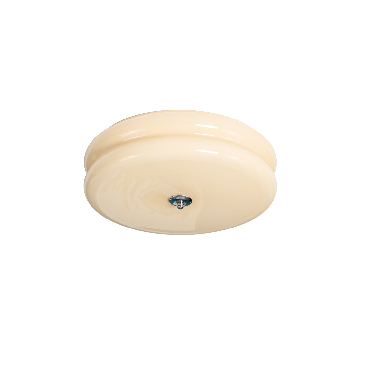 Lustra Plafonnier Art Déco Verre Vintage - Neutralighting
