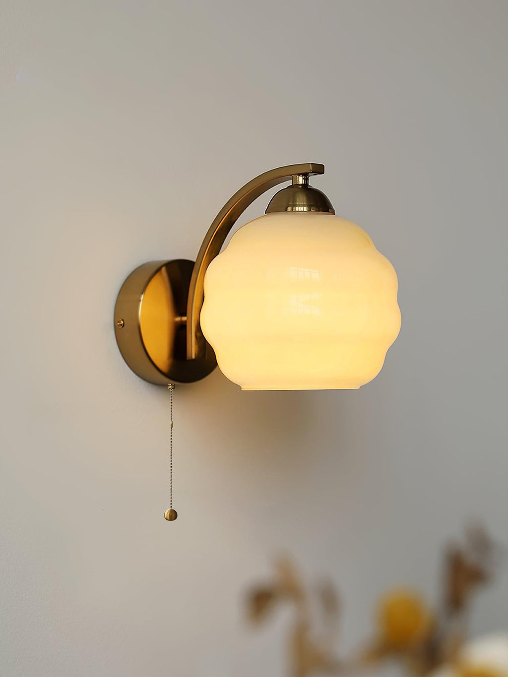Beauty Applique Murale en Verre Artisanal Nordique - Neutralighting