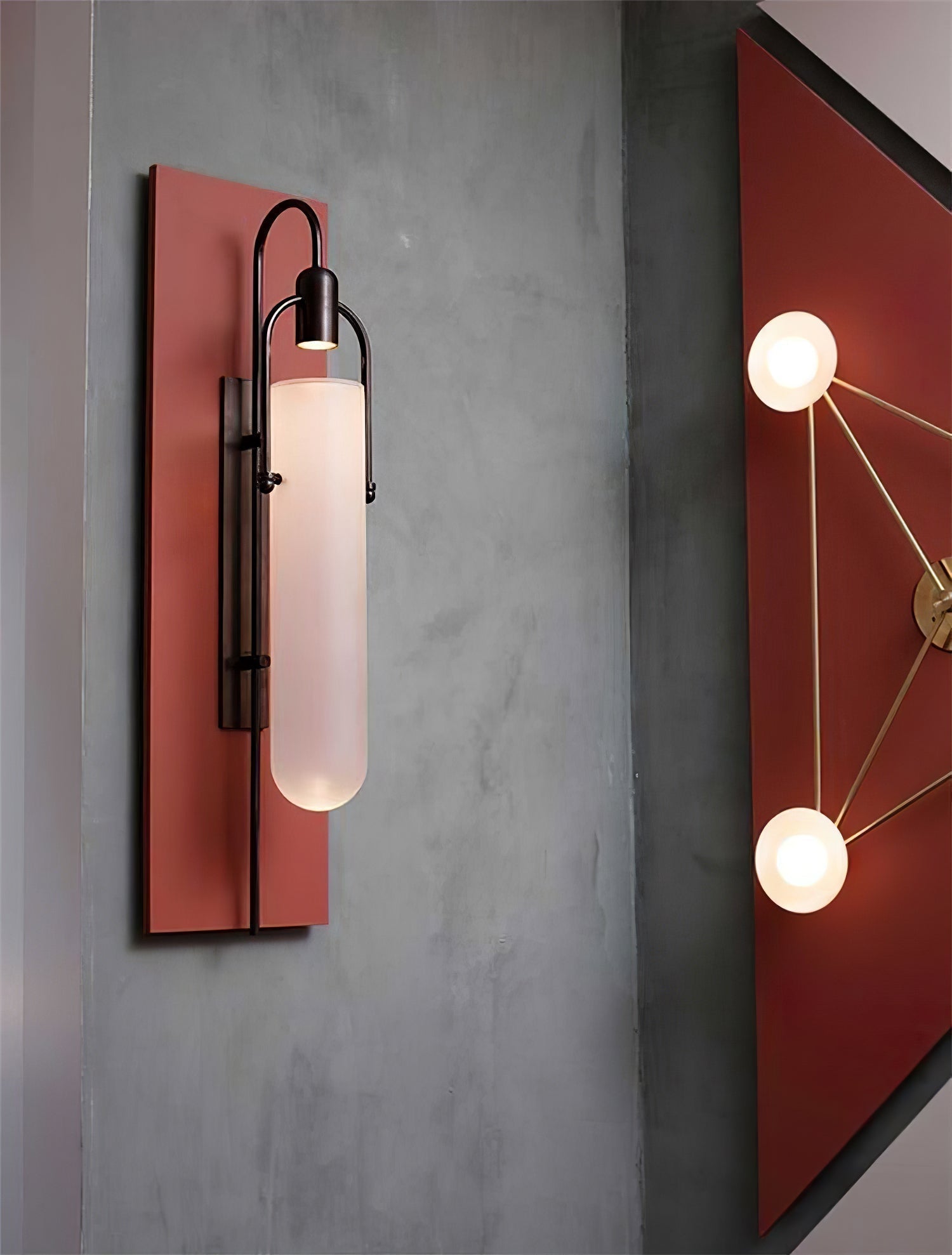 Lustra Applique Murale Arc Verre Moderne - Neutralighting