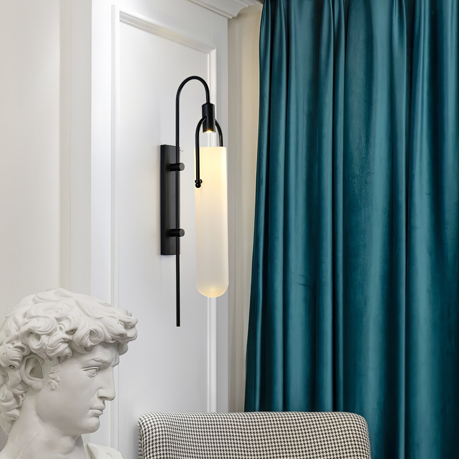 Lustra Applique Murale Arc Verre Moderne - Neutralighting