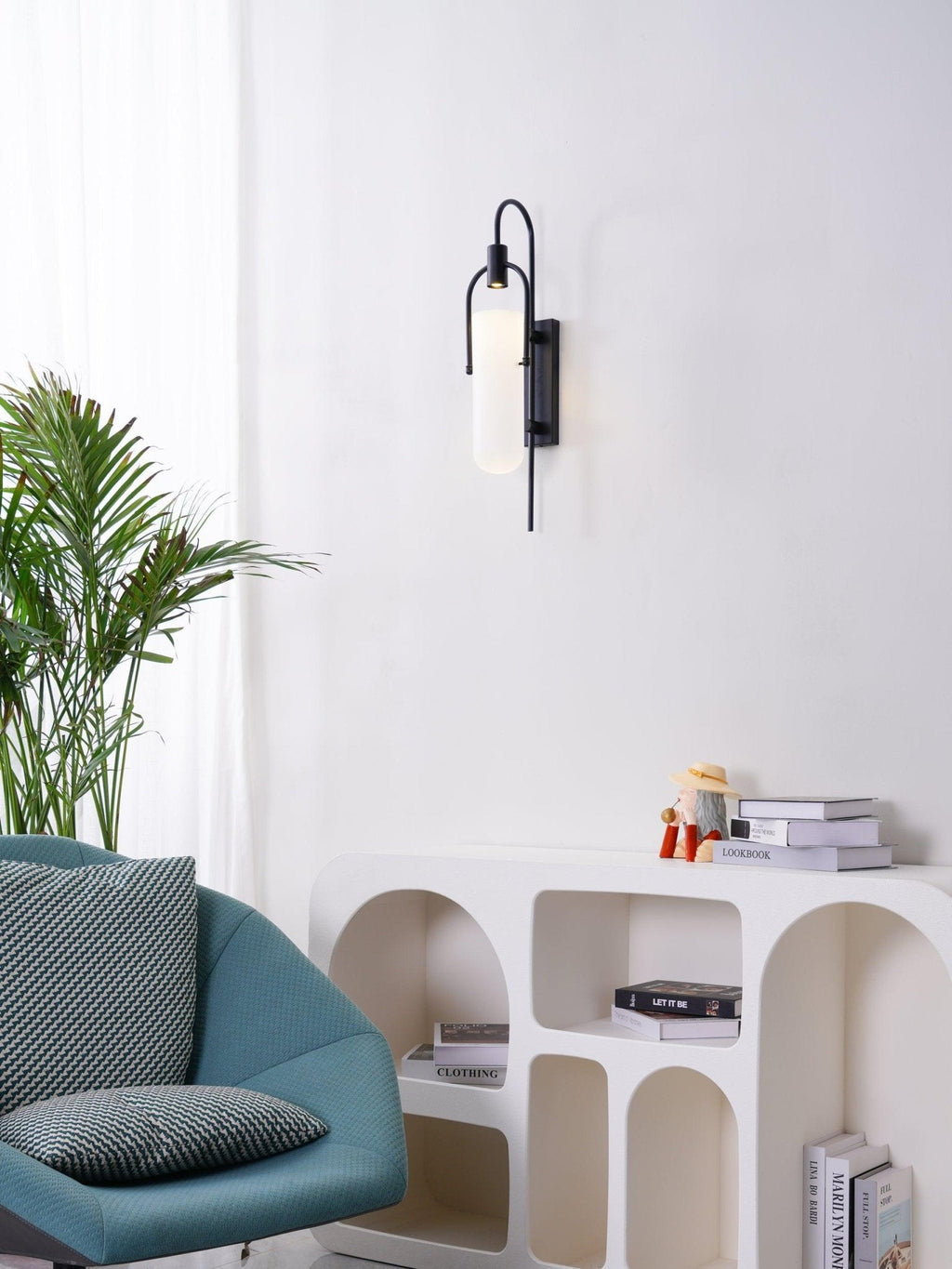 Lustra Applique Murale Arc Verre Moderne - Neutralighting
