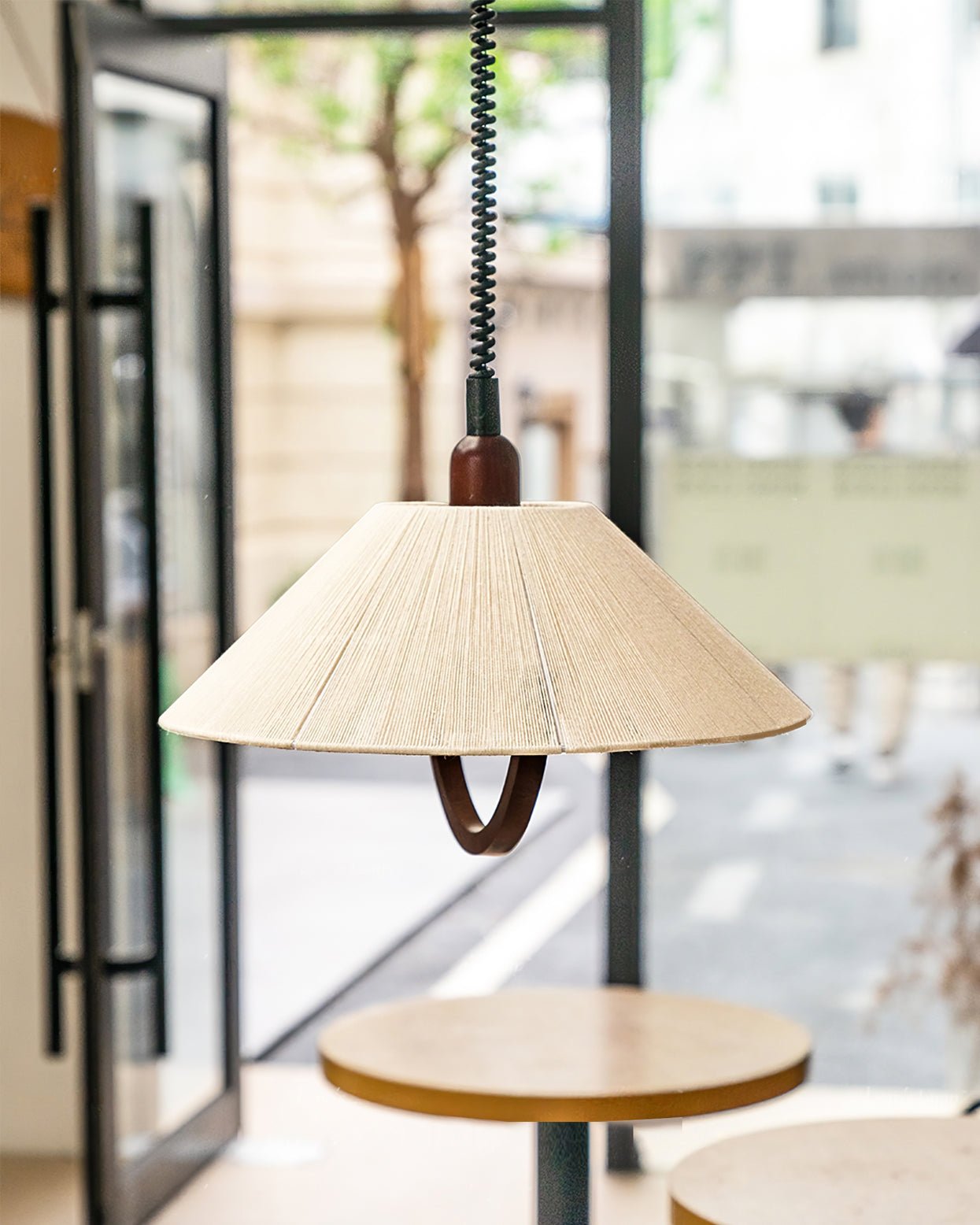 Syraeen Premium Nordic Art Bois Suspension - Neutralighting
