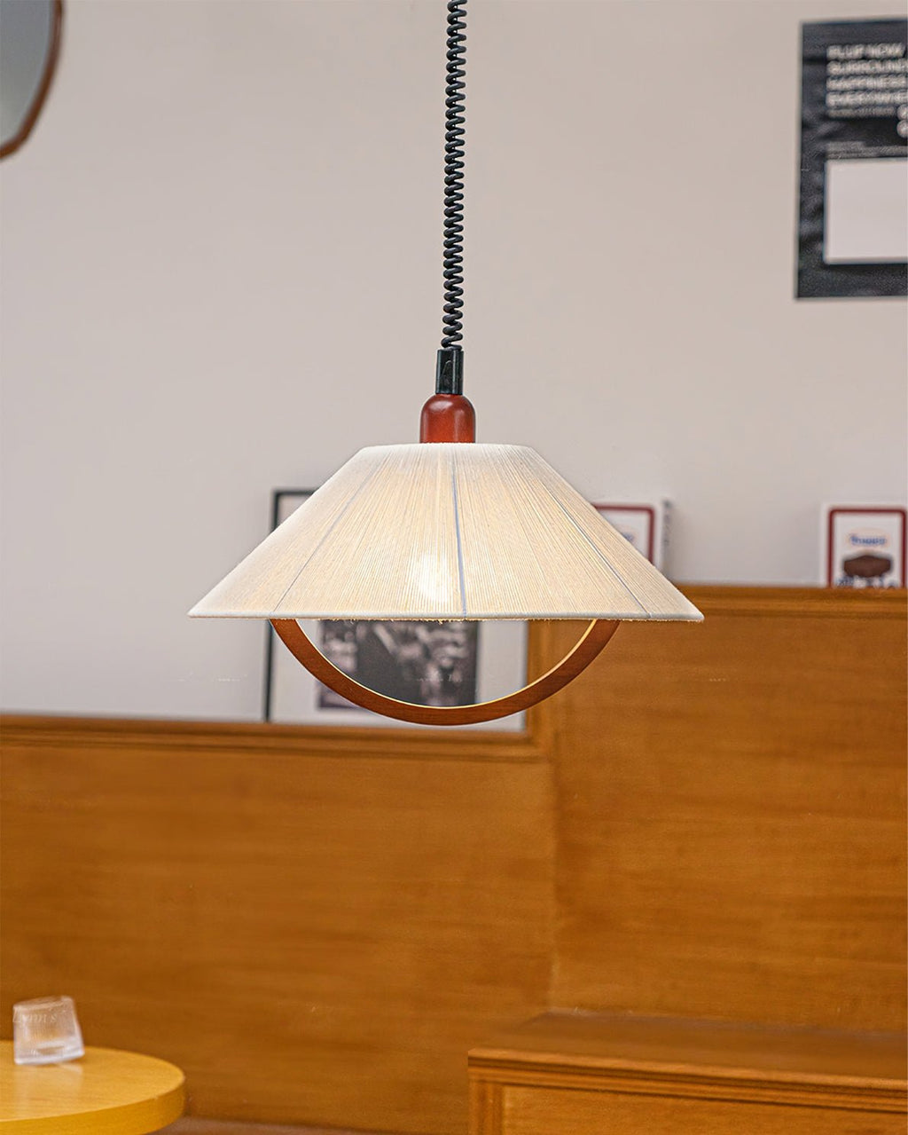 Syraeen Premium Nordic Art Bois Suspension - Neutralighting
