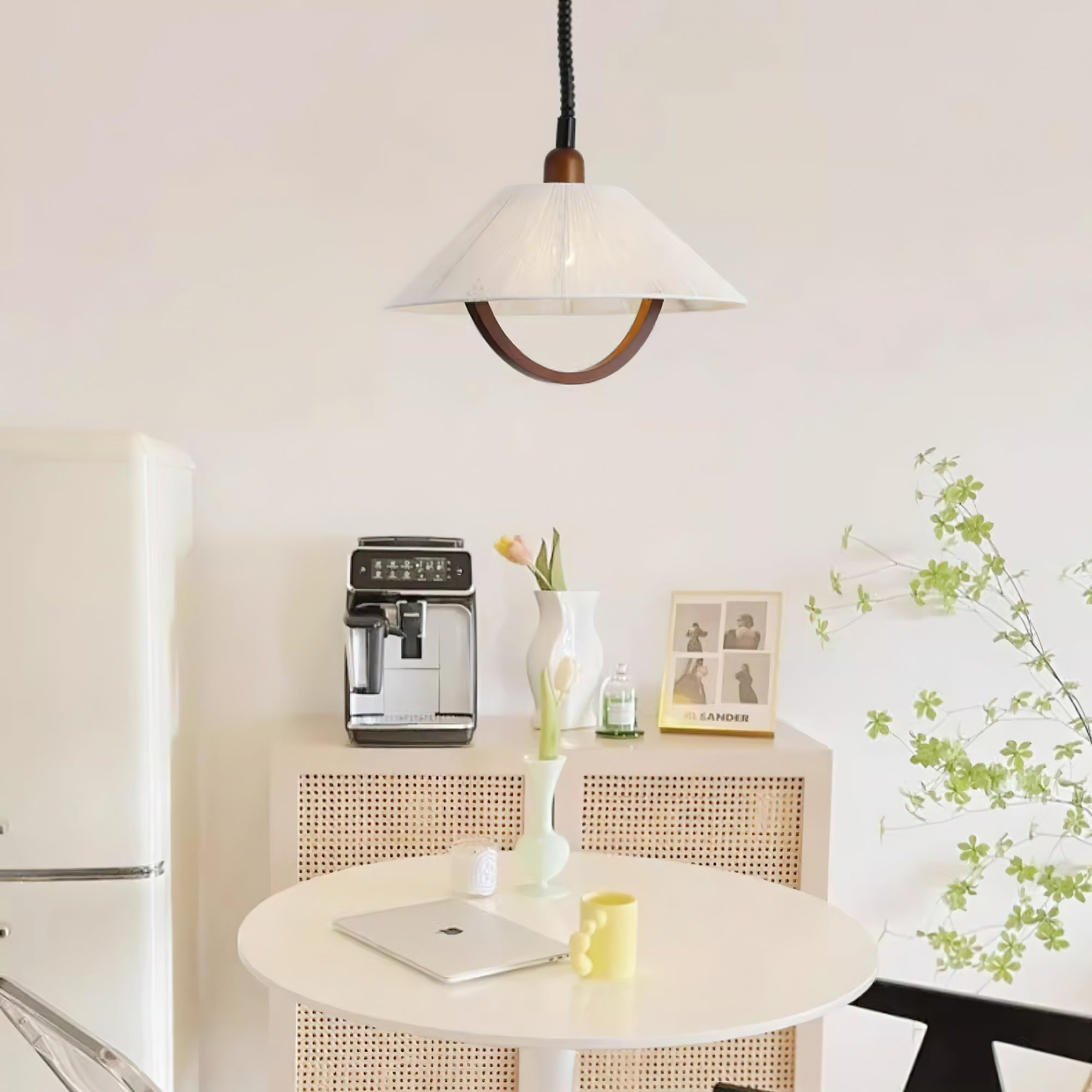 Syraeen Premium Nordic Art Bois Suspension - Neutralighting