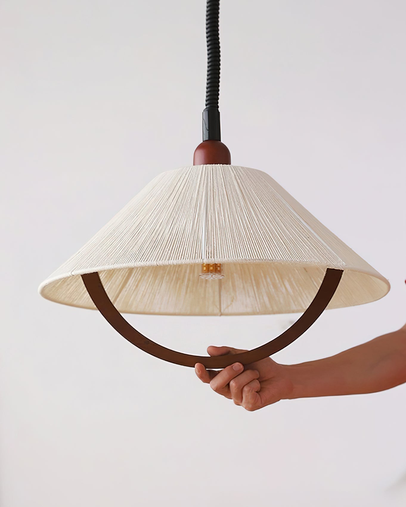 Syraeen Premium Nordic Art Bois Suspension - Neutralighting