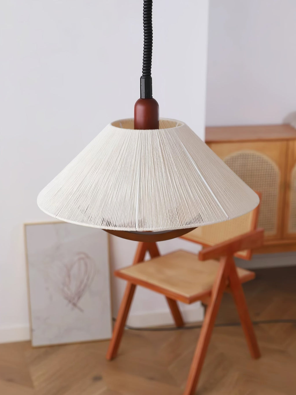 Syraeen Premium Nordic Art Bois Suspension - Neutralighting