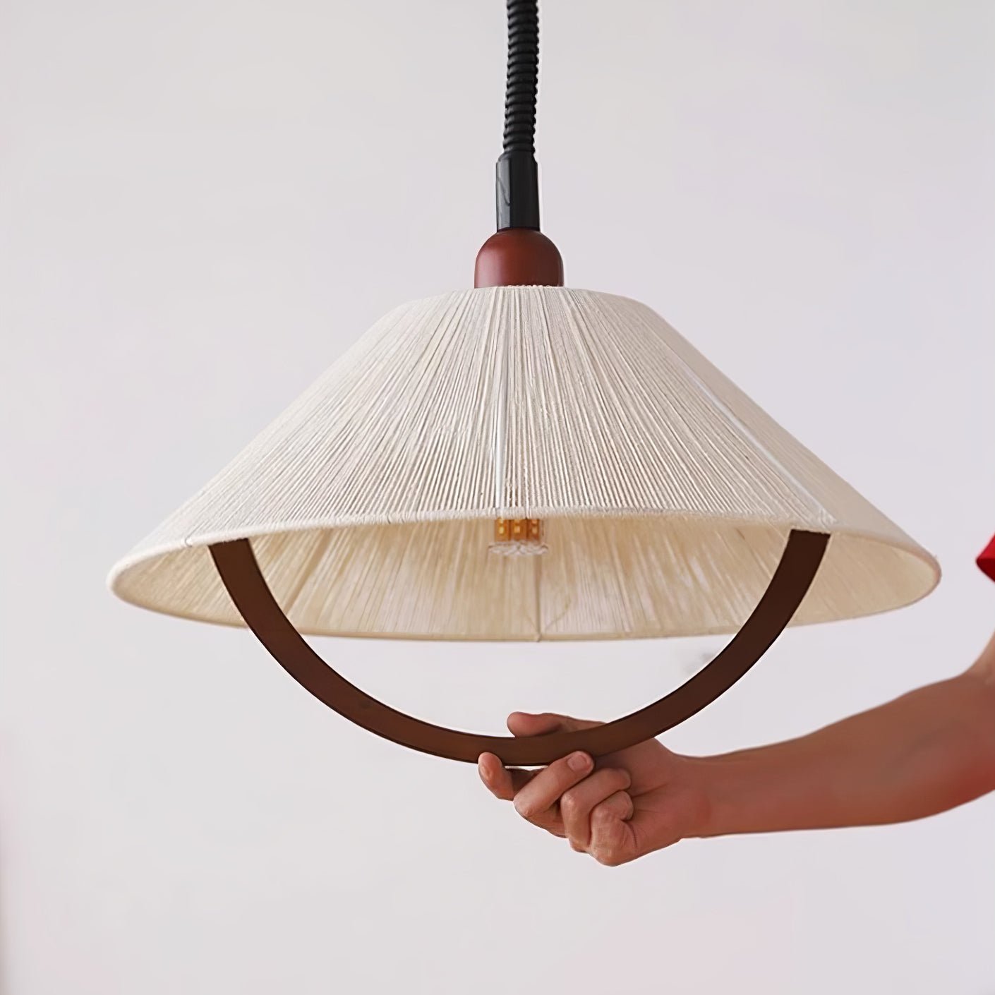 Syraeen Premium Nordic Art Bois Suspension - Neutralighting