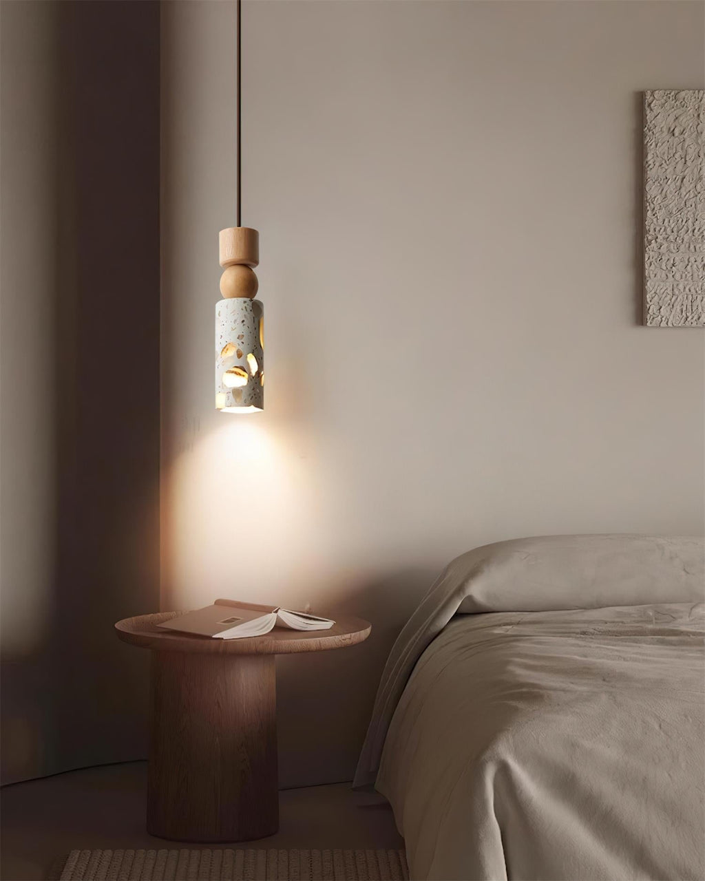 Artena Lampe Suspendue Sculpturale en Terrazzo - Neutralighting