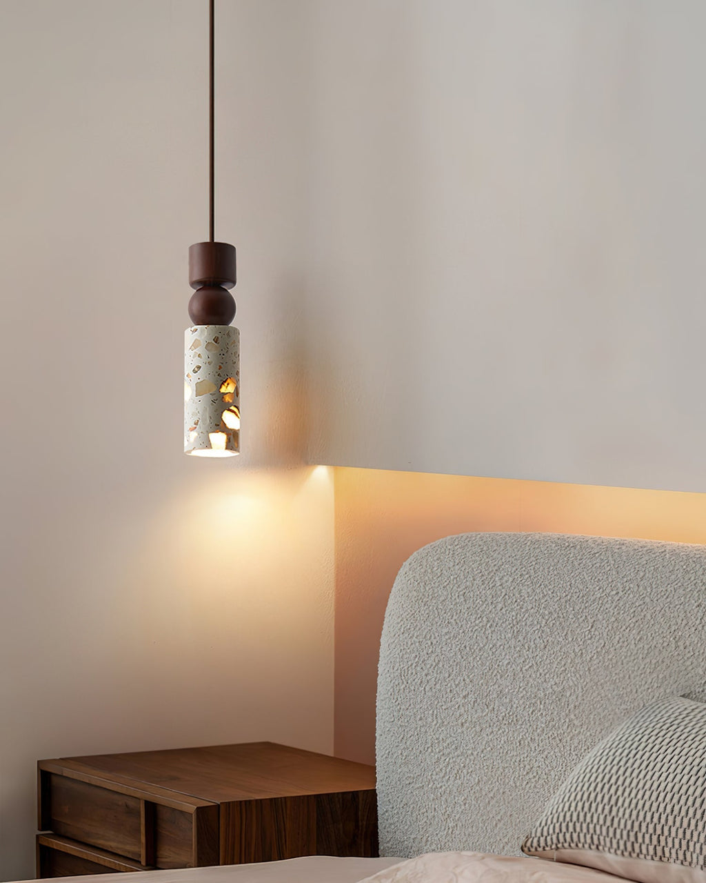 Artena Lampe Suspendue Sculpturale en Terrazzo - Neutralighting