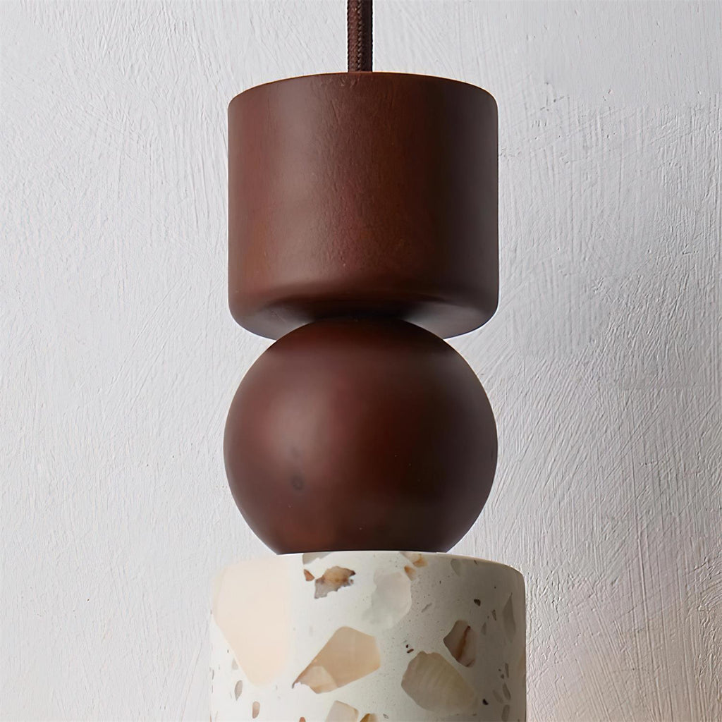 Artena Lampe Suspendue Sculpturale en Terrazzo - Neutralighting
