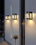 Artika Applique Murale Extérieure Acier Inoxydable Verre Texturé - Neutralighting