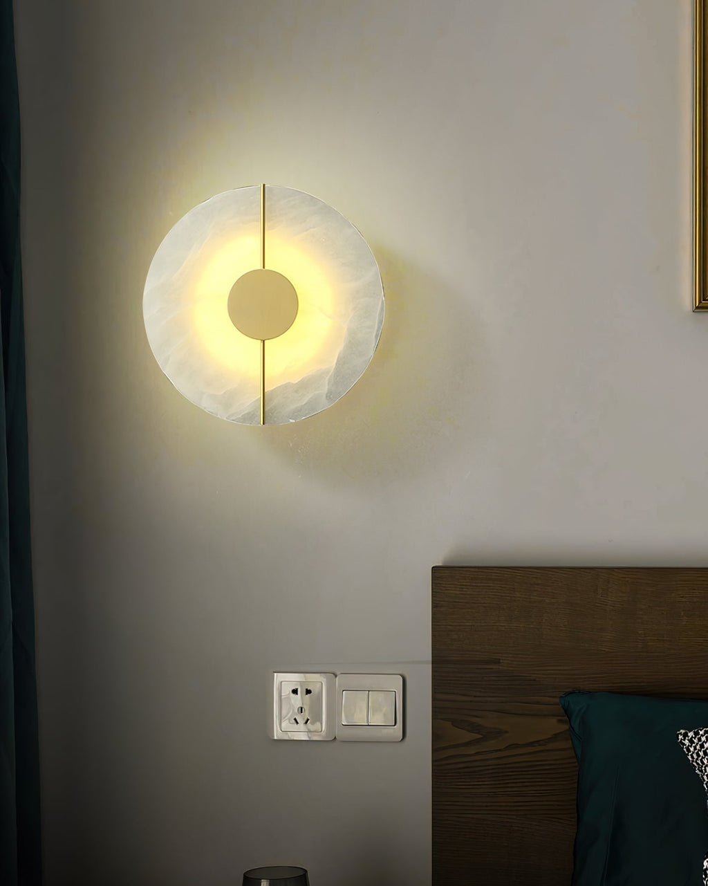 Waegnuvyo Moderne Minimaliste Albâtre Applique Murale - Neutralighting