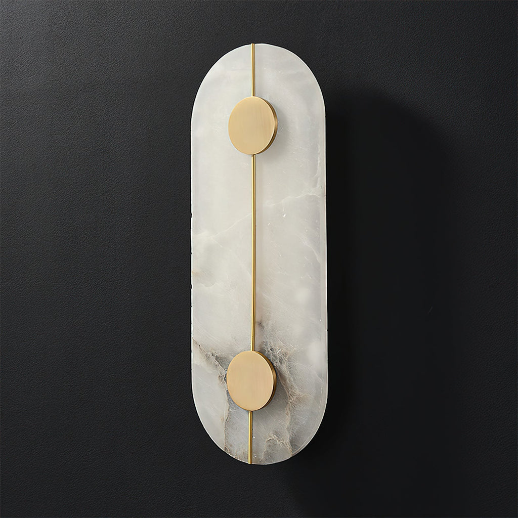 Waegnuvyo Moderne Minimaliste Albâtre Applique Murale - Neutralighting