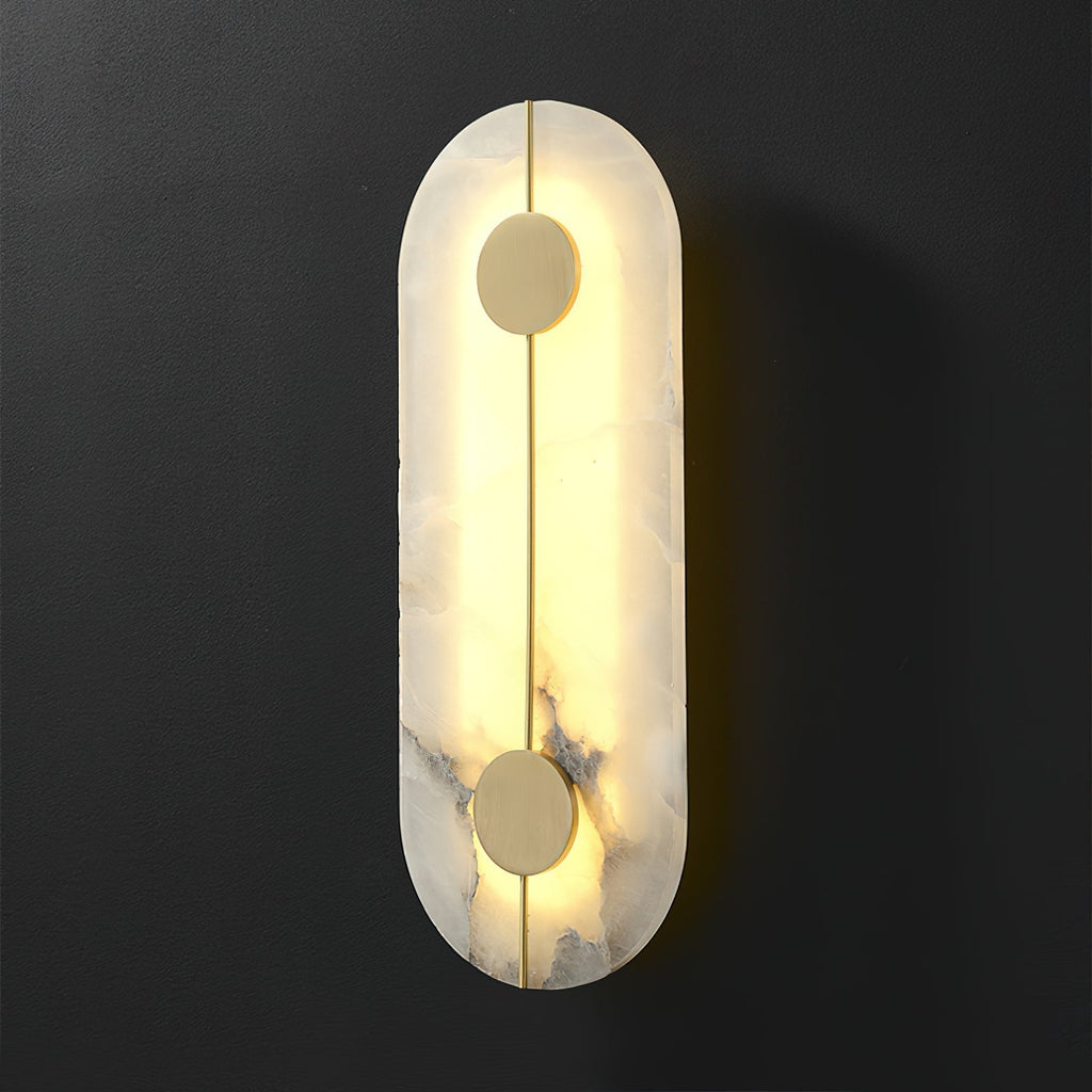 Waegnuvyo Moderne Minimaliste Albâtre Applique Murale - Neutralighting