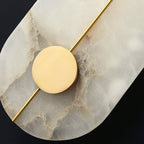 Waegnuvyo Moderne Minimaliste Albâtre Applique Murale - Neutralighting