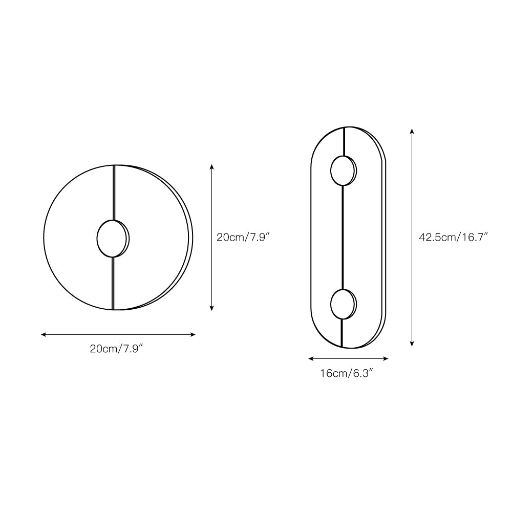 Waegnuvyo Moderne Minimaliste Albâtre Applique Murale - Neutralighting