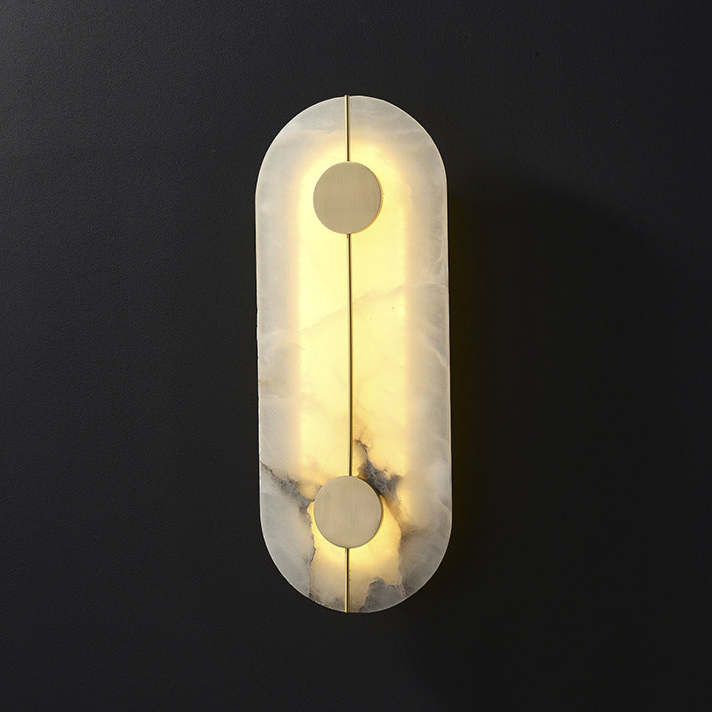 Waegnuvyo Moderne Minimaliste Albâtre Applique Murale - Neutralighting