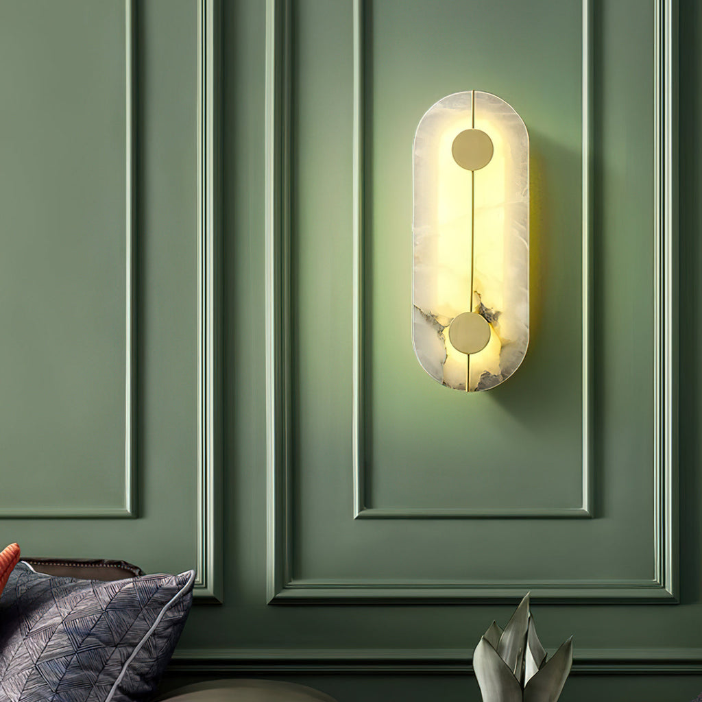 Waegnuvyo Moderne Minimaliste Albâtre Applique Murale - Neutralighting