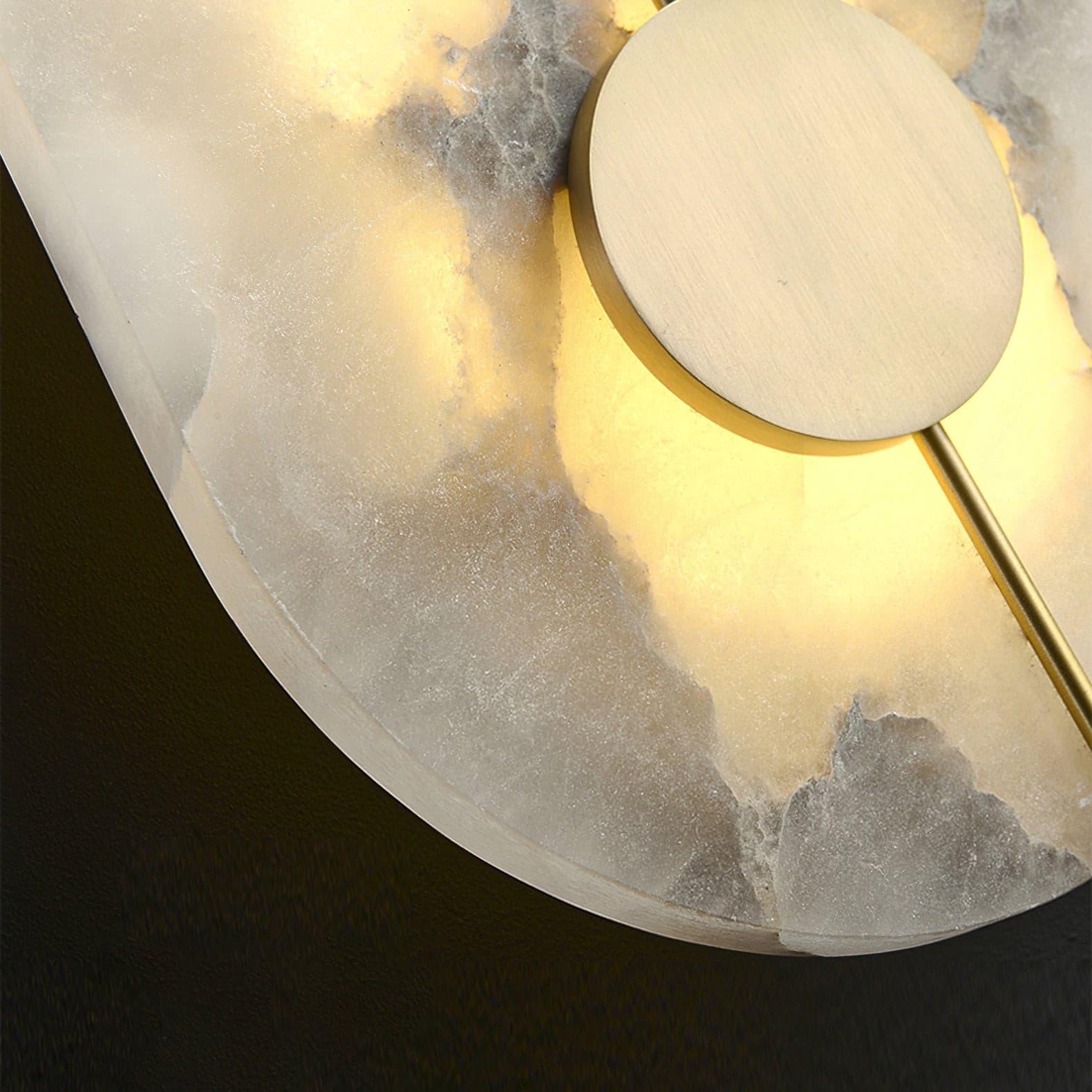 Citheira Applique Murale Minimaliste en Albâtre - Neutralighting
