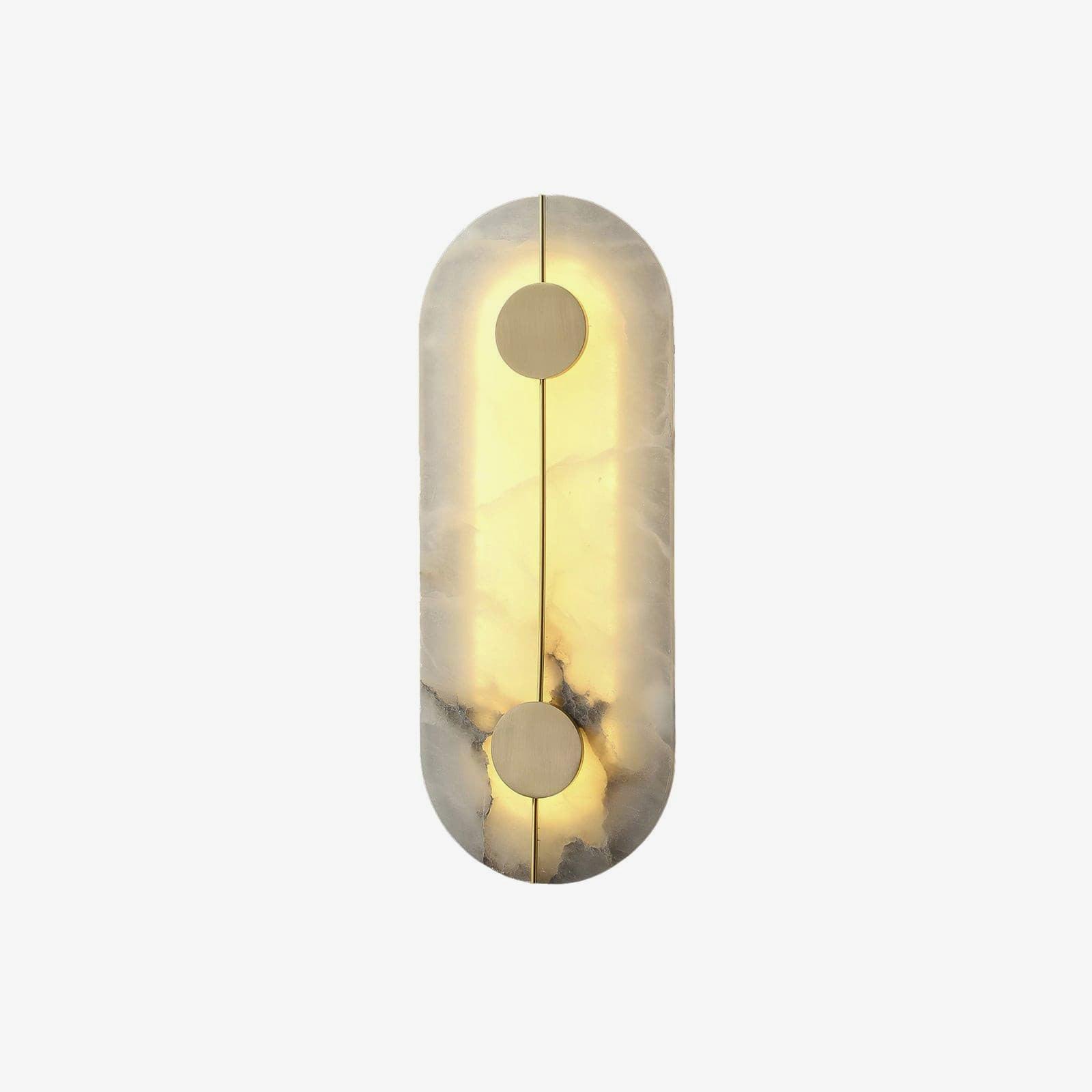 Citheira Applique Murale Minimaliste en Albâtre - Neutralighting