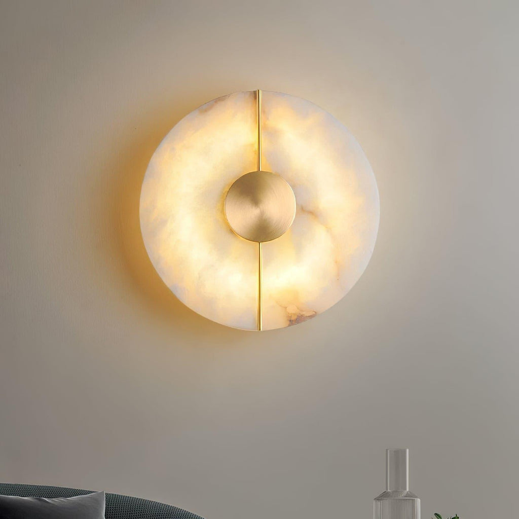 Citheira Applique Murale Minimaliste en Albâtre - Neutralighting