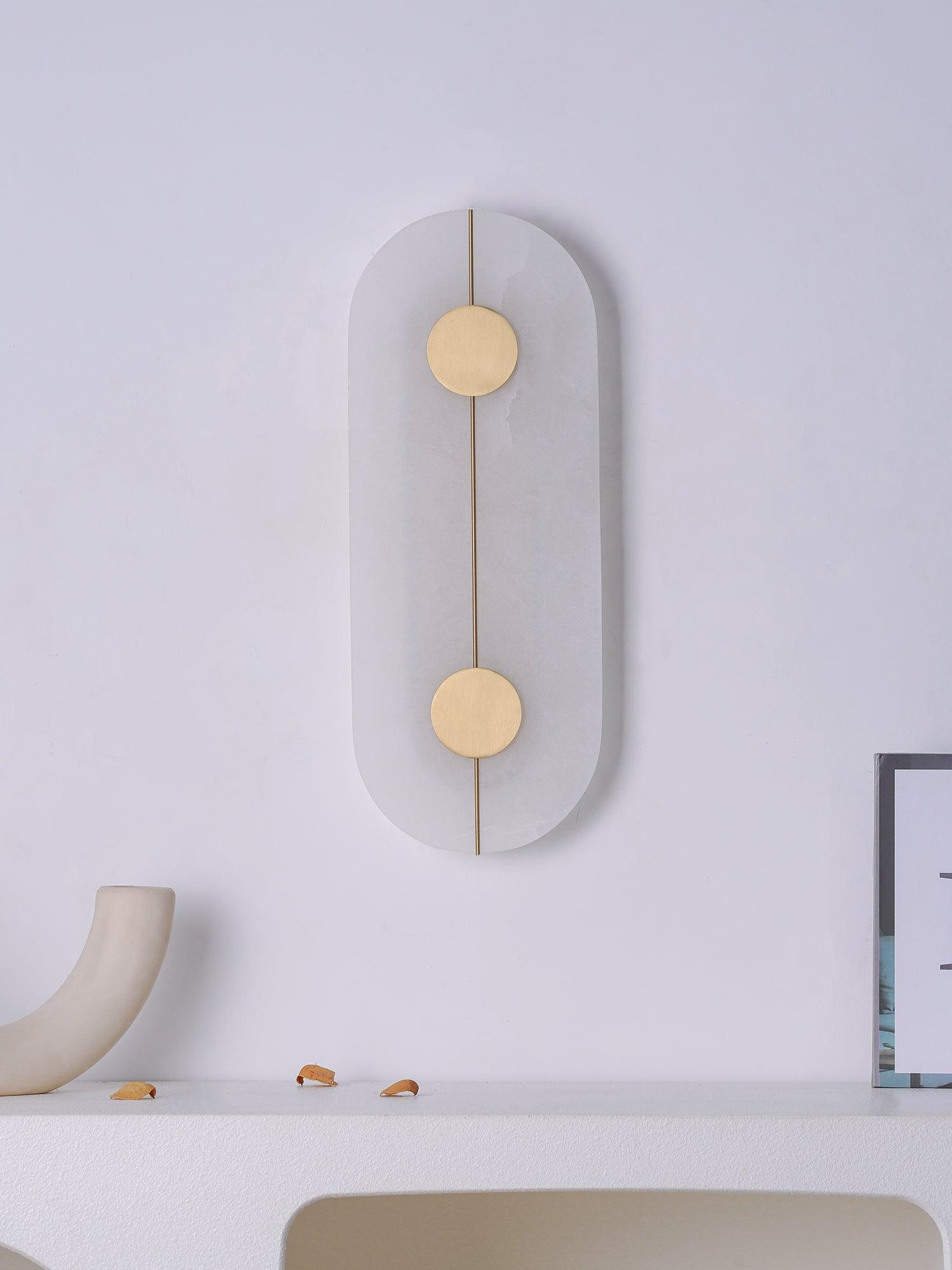 Citheira Applique Murale Minimaliste en Albâtre - Neutralighting