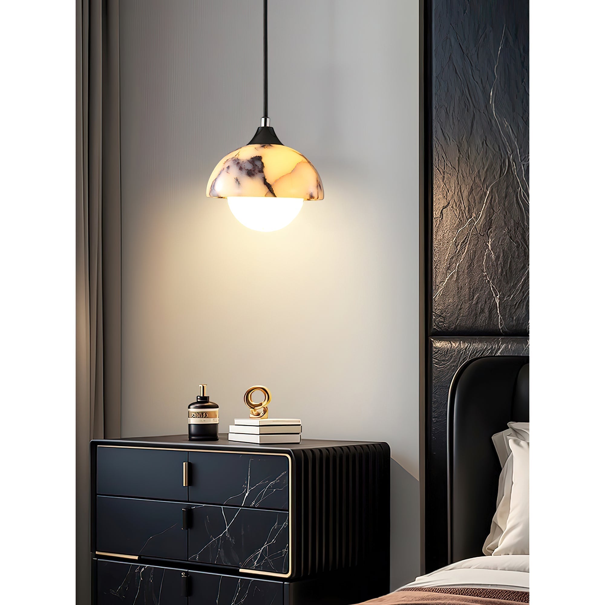 Yrvuvys Moderne Minimaliste Marbre Suspension - Neutralighting