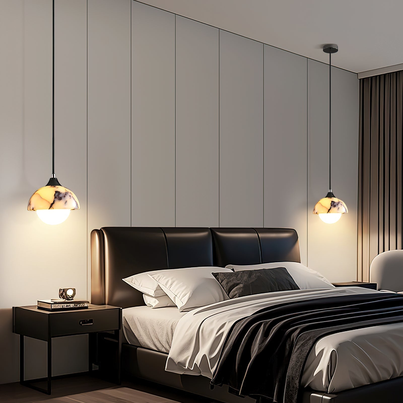 Yrvuvys Moderne Minimaliste Marbre Suspension - Neutralighting