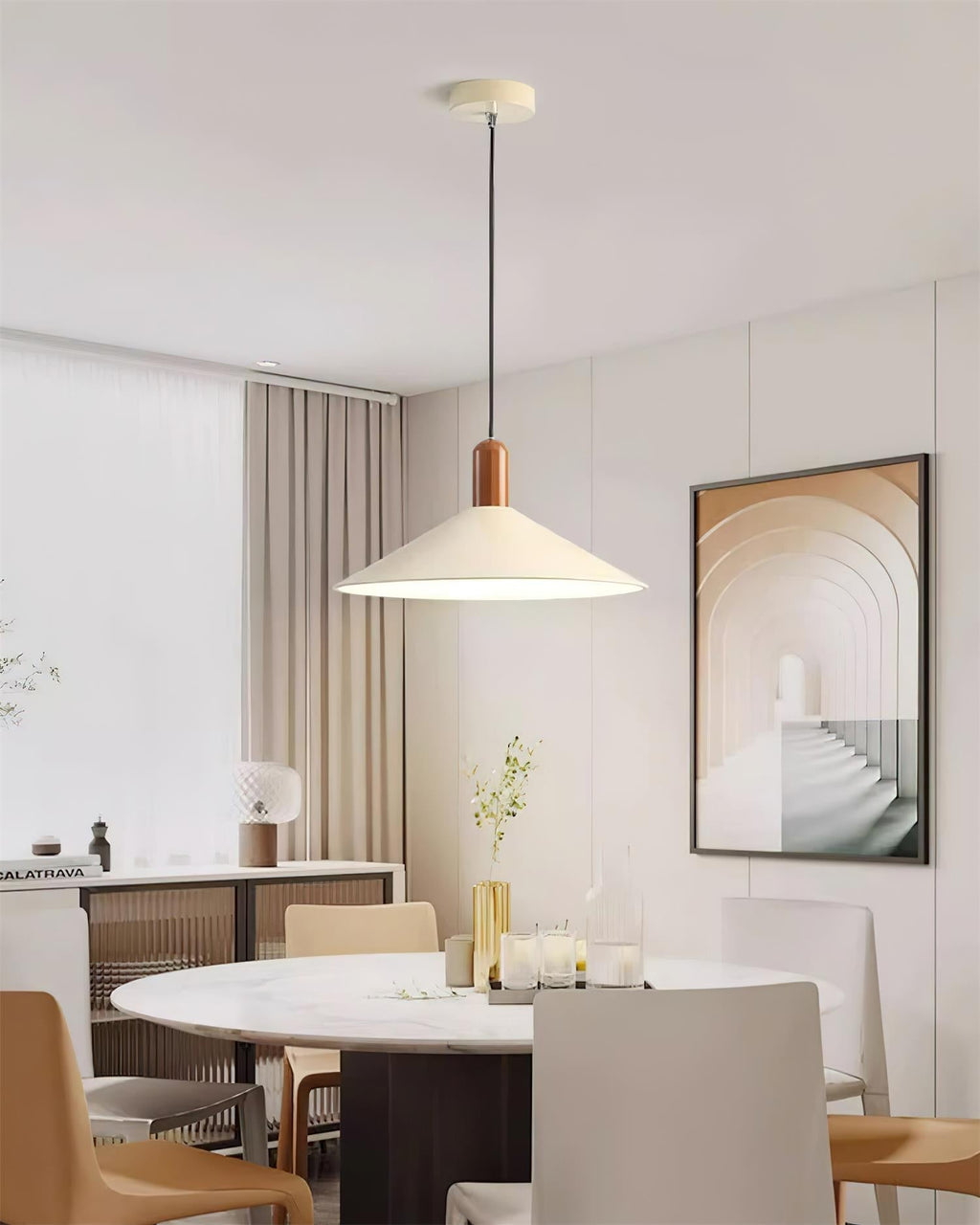 Aether Lampe Pendante LED Acrylique Minimaliste - Neutralighting